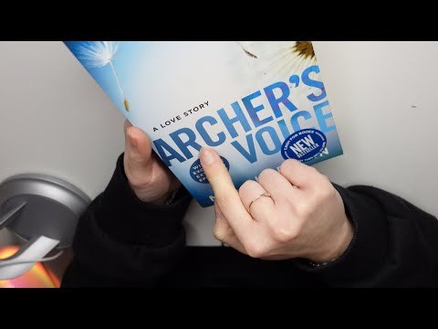 ASMR tracing words & scratching sounds | visual triggers (no talking)