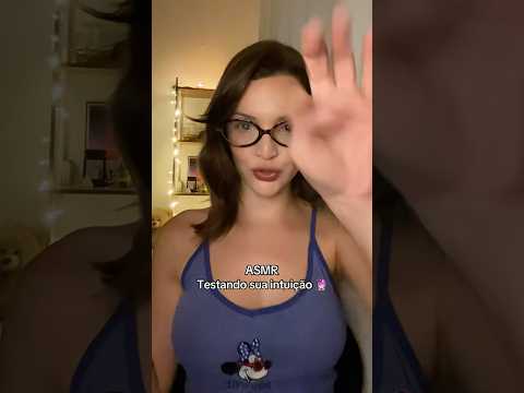 ASMR Testando sua intuição #asmr #asmrbrasil #tingles #relax #asmrtest