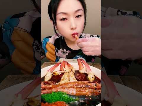 🦐🥢 Boiled seafood mukbang live feast #BoiledSeafood #LiveSeafood