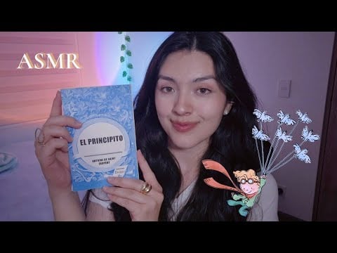 ASMR El Principito 🦊🐍 | Lectura Susurrada Parte 4 + Chimenea