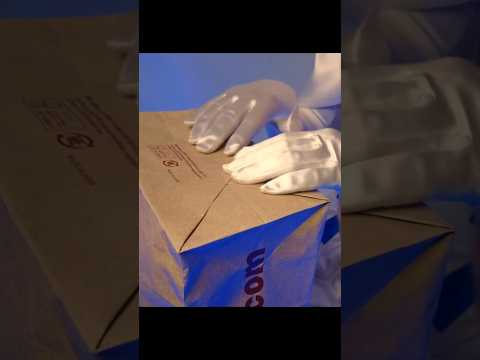 [ASMR/Shorts] A Quiet Touch with Paper and Satin 🤍 No Talking