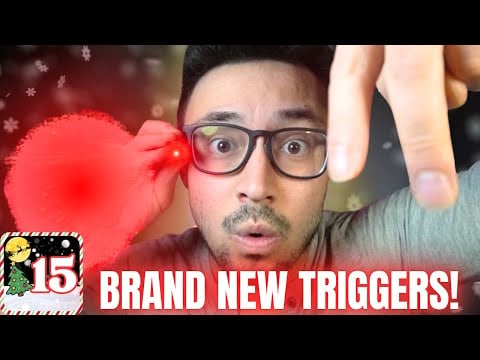 🎄 ALL BRAND NEW TINGLY ASMR TRIGGERS!!! ~ NEW TINGLES INCOMING!!! ✨ | Day 15 Christmas LIVES 🎅