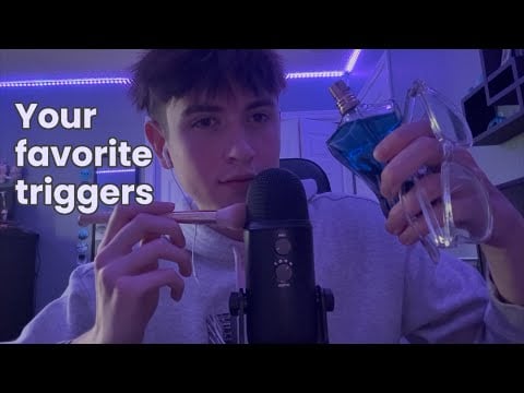 ASMR doing YOUR favorite triggers 🪼 🖌️ (mic brushing, jellyfish, close up whispers, etc.)