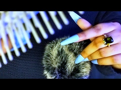 ASMR Brushing Your Messy Hair Before Sleep