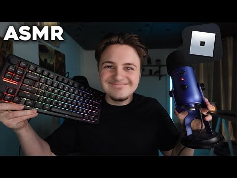 ASMR SUR ROBLOX (Clavier + Blabla)