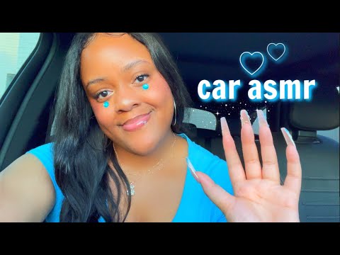 ASMR in my car 🚙✨ (chaos, triggers & tingles ♡⚡️)