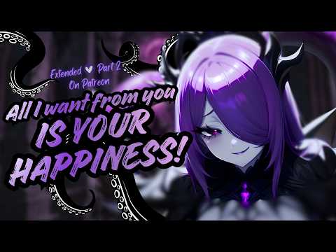 💜 The Fallen Goddess Wants to Make You Hers with Her Tentacles [F4M] [Villainess x Hero] [ASMR RP]