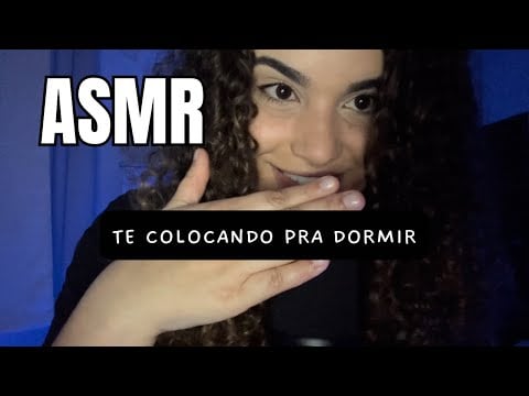 ASMR - VOCÊ É MEU BEBÊ - TE COLOCANDO PRA DORMIR COM SOM DE CHUVA 😴🎧⛈️