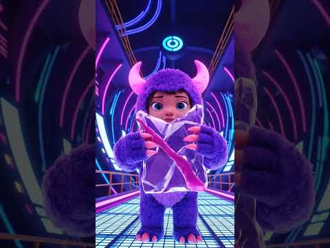 Boo’s Neon Monster Loop – Infinite Energy ASMR