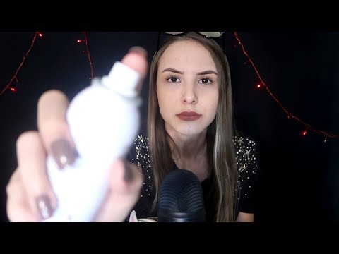 ASMR - AMIGA MALVADA TE MAQUIANDO!