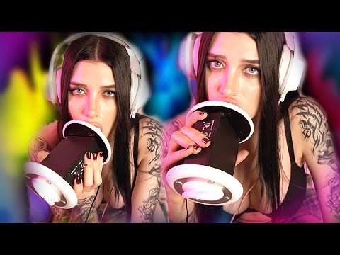3DIO EAR NOMS ASMR. УШКИ