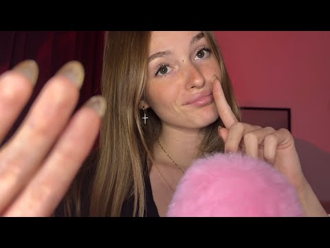 ASMR 100%: BRUITS DE BOUCHE en ECHO, INAUDIBLE, MOTS DÉCLENCHEURS et VISUEL👄🫨 (mouth sounds)