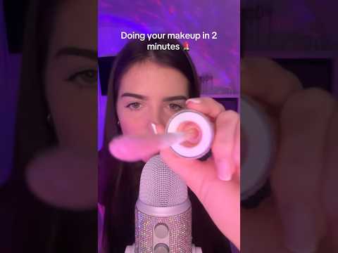 MAKEUP ASMR 💄 #makeupasmr #asmr #relax #visualtingle #asmrtriggers #tingles #sleep