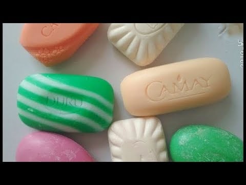 Dry Soap carving ASMR/ Semi dry soap/relaxing sounds/ Satisfaction ASMR video/Cutting soap