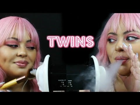 ASMR| Trigger Twins w/ 3Dio Cloud Therapy, Pop Rocks, Ear Cleaning & More