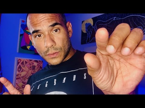 ASMR | Fast Stress Plucking & Positive Affirmations