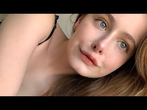 ASMR ~ tapping on some cosmetics // mouth sounds 𓏲 