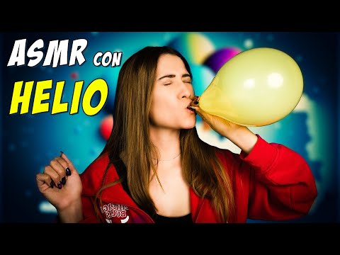 ASMR | COMO SUENA EL ASMR CON VOZ CON HELIO? Resultado INESPERADO! | ASMR Español | Asmr with Sasha