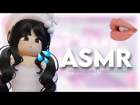 ROBLOX ASMR ★ WHISPER ramble & MOUTH sounds