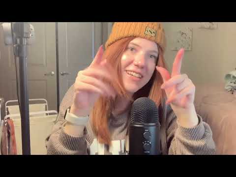 Chaotic fast and aggressive ASMR video | hand sounds, hand movements | mic cupping | whisper ramble