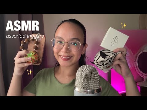 ASMR Assorted Triggers For Tingles 