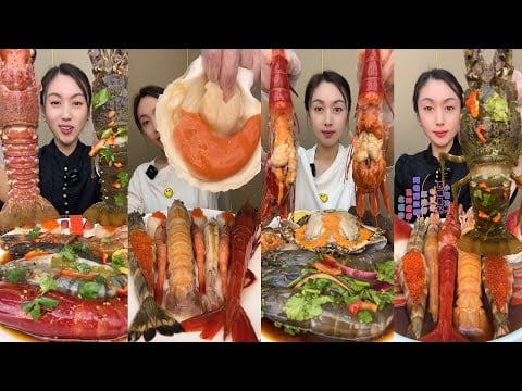 🦐🥵 Boiled Spicy Seafood Feast | Shrimp, Scallops & Mussels Explosion