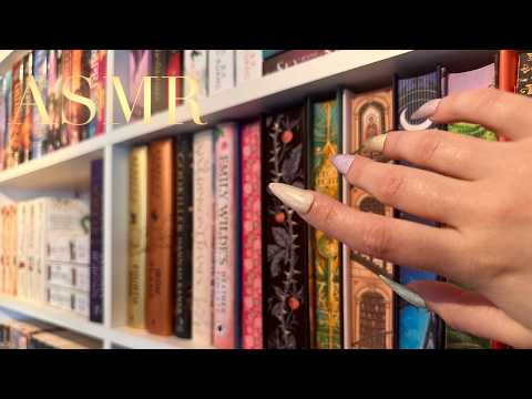 ASMR Relaxing Tapping & Scratching on Bookshelves 📚 Loft Book Sounds, No Talking
