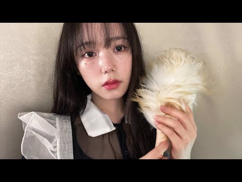 ASMR 주인님 저는 당신의 메이드입니다🖤 귀청소 롤플레이ㅣEar Cleaning Roleplay