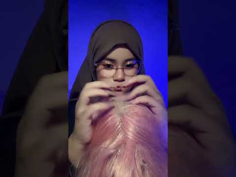 Garuk garuk rambut PINK mu #asmrvideo #asmr