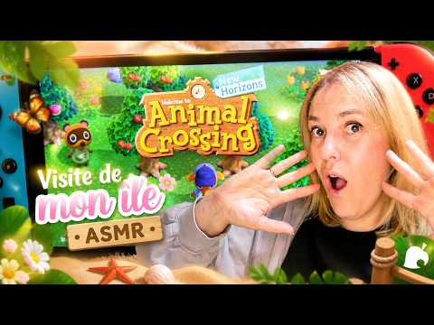 ASMR FR 🏝️ Viens visiter mon île Animal Crossing New Horizon