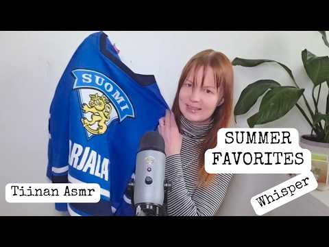 ASMR | My Summer Favorites 2026 - Whispered with an accent