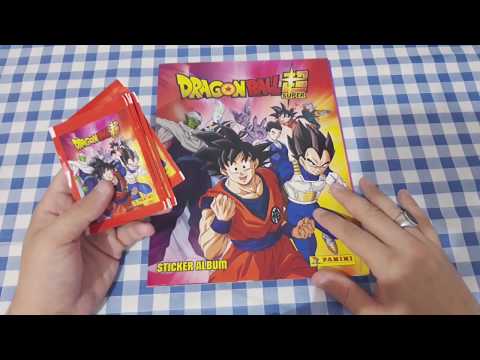 ASMR en Español - ÚLTIMA APERTURA DE SOBRES DE CROMOS DE DRAGON BALL SUPER