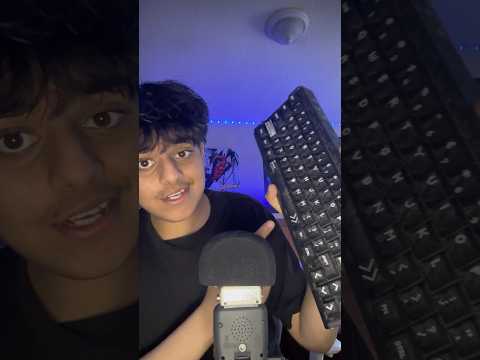 ASMR Carbon Fiber Keyboard (Attack Shark R68 HE) #asmr #asmrkeyboard