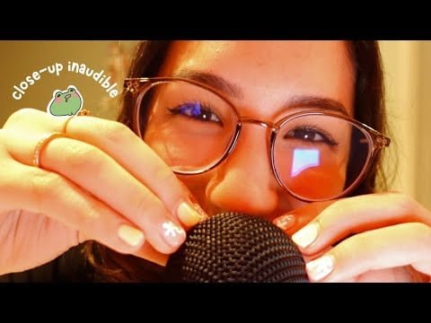 WARNING ⚠️ Super Tingly ASMR (Inaudible + Head Scratching ✨)