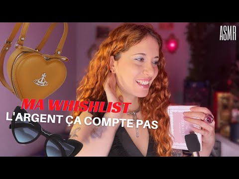 ASMR - ma WISHLIST de noël - POV : l'argent ça compte pas