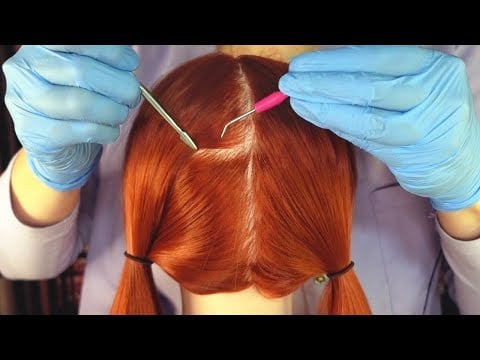 Medical Scalp Check ~ Soft & Gentle (Whispered)