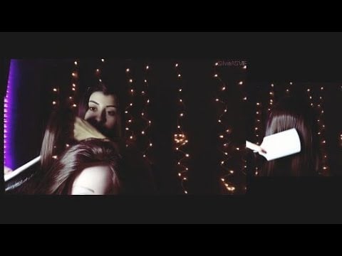 🇮🇹ASMR ITA• MASSAGGIO ALLA TESTA INTENSO E RILASSANTE 💆💤 #hair #brushing #massaggioallatesta
