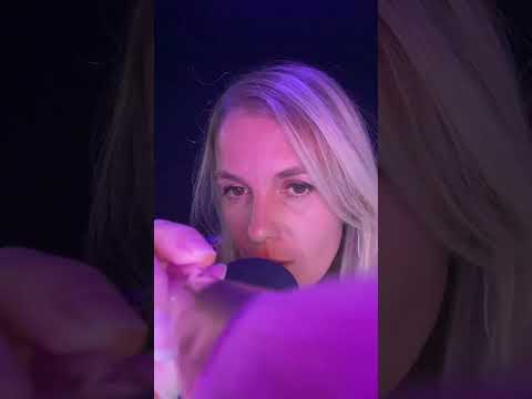 ASMR FR / Slow ASMR avec pinceau pour te détendre #asmrfr #asmr #shortsasmr
