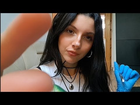 Examining you ASMR