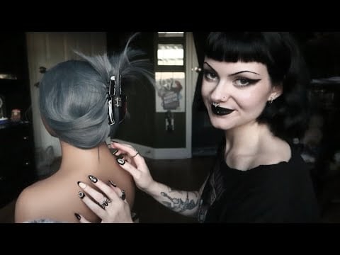 ASMR | Tingly Mannequin Back Tapping & Scratching 💤 spiders crawling up your back, tracing, etc.