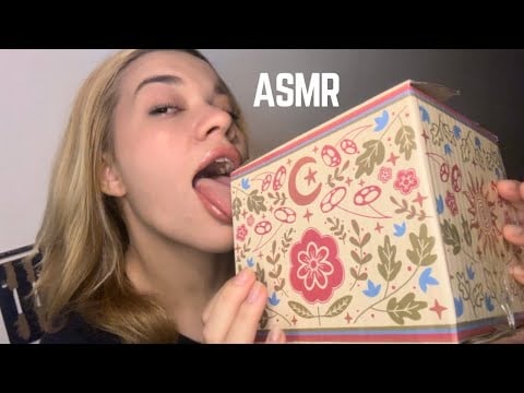 RANDOM ASMR FAST tapping + spit paiting + mouth sounds + scratching 