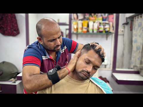 1 Hour Indian Head Massage - Relaxing & Tingling Scalp, Hair & Face Massage | ASMR Gautam