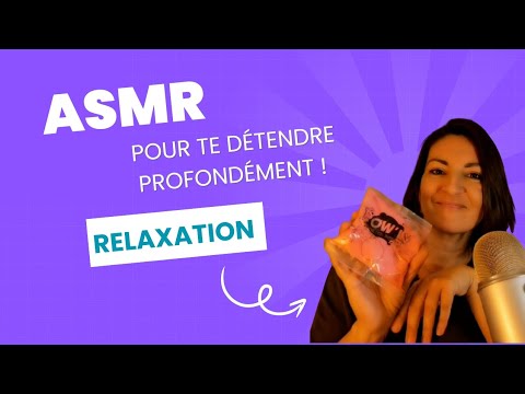 ASMR pour bien dormir avec un panel de sons satisfaisants ( et c'est ma première vidéo ☺️)