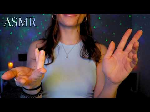 ASMR | Hypnotic Hand Movements with Rain Sounds