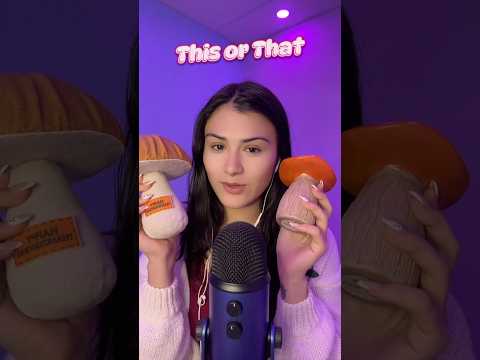 which mushie is the tingliest? 🍄🍄‍🟫 #asmr