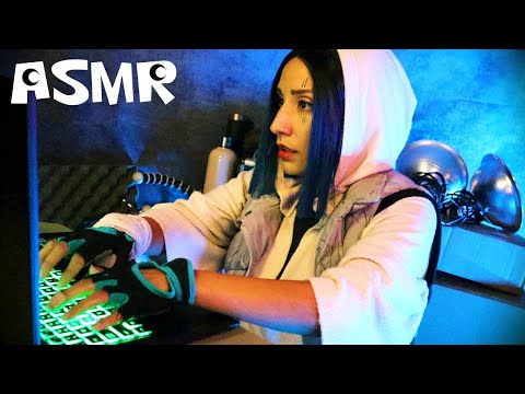 ASMR Capturing Eve pt 1 | Sci-Fi | Cyberpunk | Synthwave