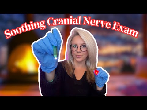 91% Will FALL ASLEEP INSTANTLY 🧸💤(ASMR Cranial Nerve Exam)