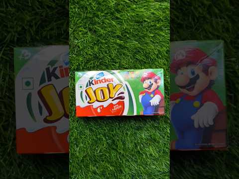 Kinder joy mario Surprise Egg #kinderjoy #chocolate #asmr #shorts #viral