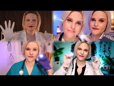 Over 3 Hours Of ASMR Doctor Check Ups