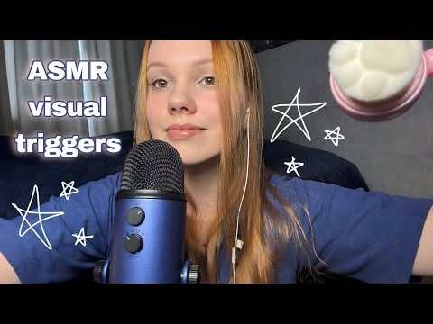 АСМР💫Визуальные триггеры + звуки перчаток 🙂‍↔️ asmr gloves sounds and visual triggers 🤍